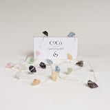 Candle Making Kit + Crystal String Fairy Lights Bundle