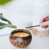 Amethyst Crystal Coconut Candle (Anxiety)