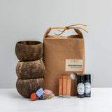 Crystal Candle Making Kit - Starter DIY Kit With Soy Wax & 60ml Scent