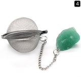 Raw Crystal Tea Strainer