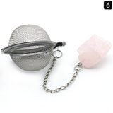 Raw Crystal Tea Strainer